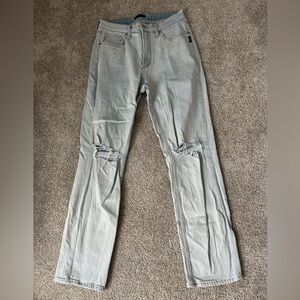 Women’s Silver Jeans 90’s Boyfriend Ripped Jeans
